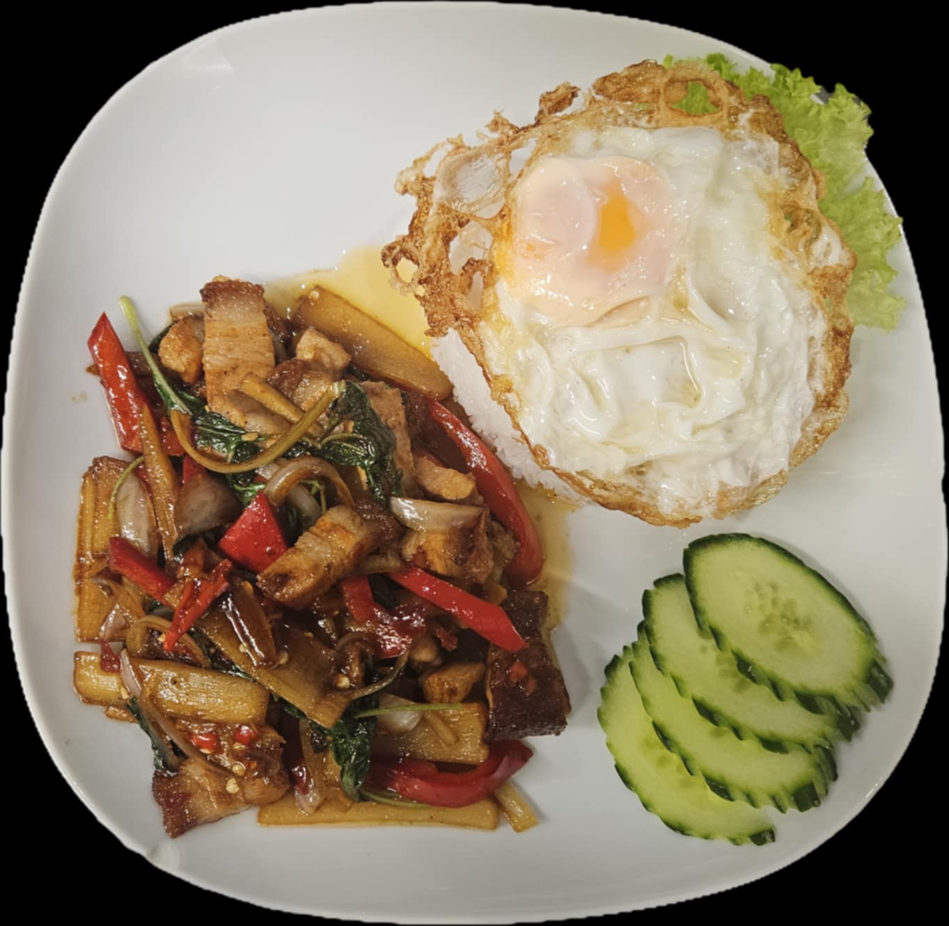 Pad Kaprao Crispy Pork